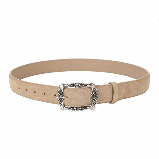 Ceinture grande taille en cuir véritable - corset pour femme