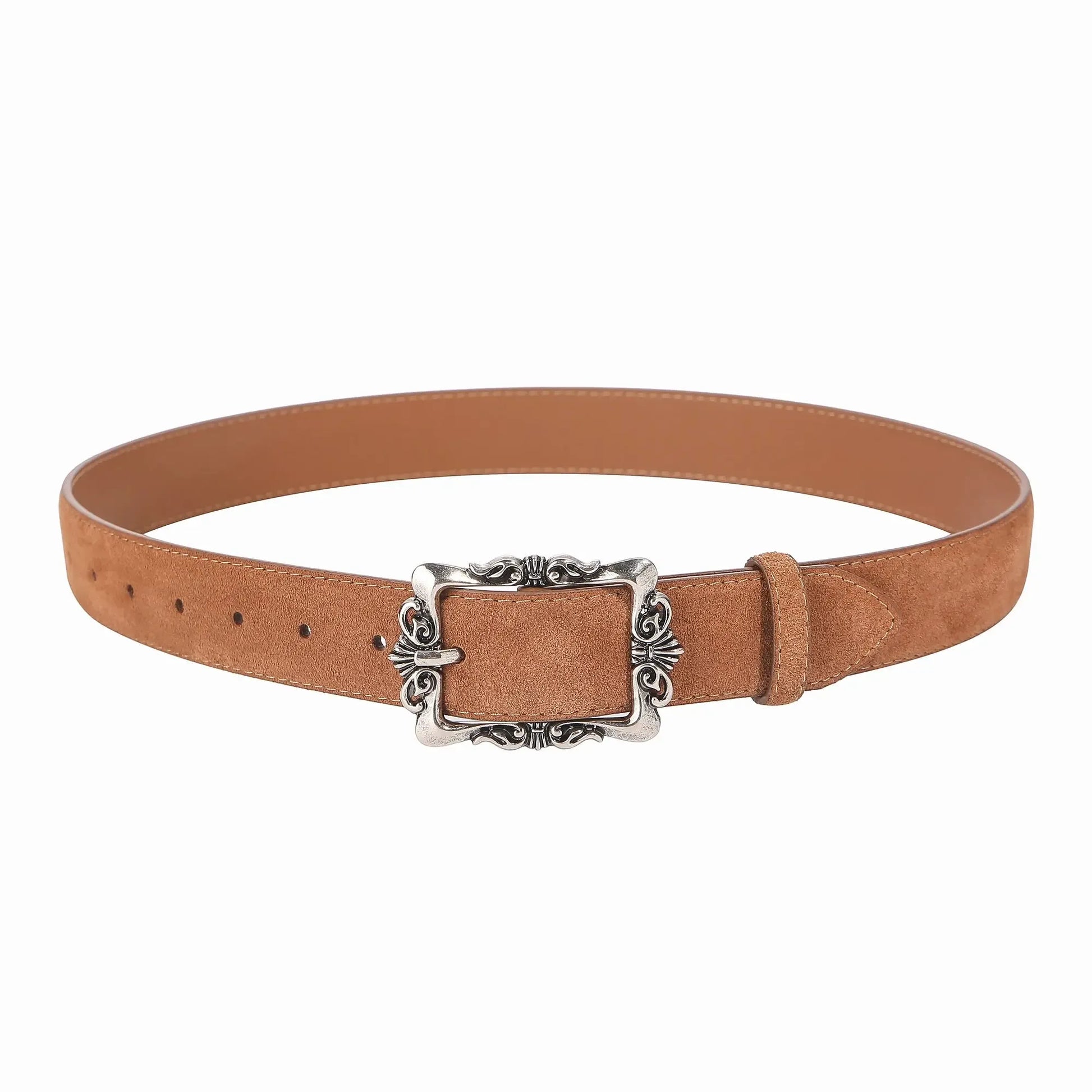 Ceinture grande taille en cuir véritable - corset pour femme