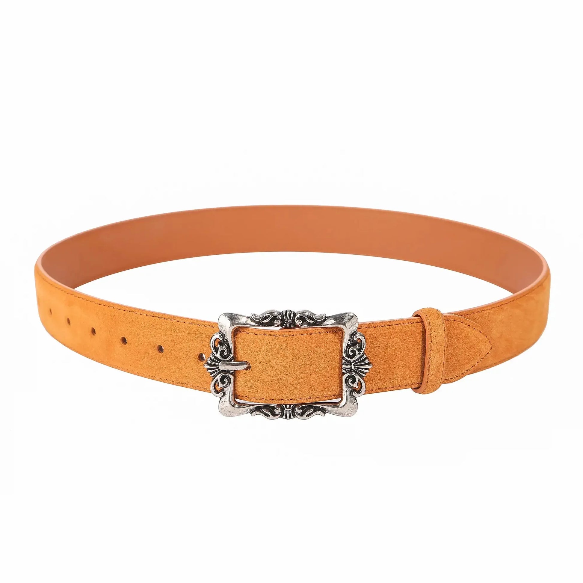 Ceinture grande taille en cuir véritable - corset pour femme
