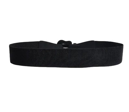 Ceinture large élastique femme boucle design