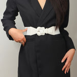 Ceinture large élastique femme boucle design - Vignette | Ceintelle