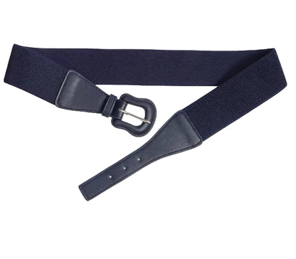 Ceinture large élastique femme boucle design