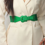 Ceinture large élastique femme boucle design - Vignette | Ceintelle