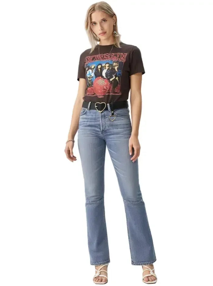 Ceinture large en cuir pour femme – Boucle en forme de cœur