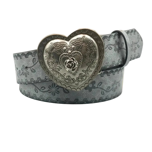 Ceinture western féminine – Forme cœur, parfaite avec robes et jeans