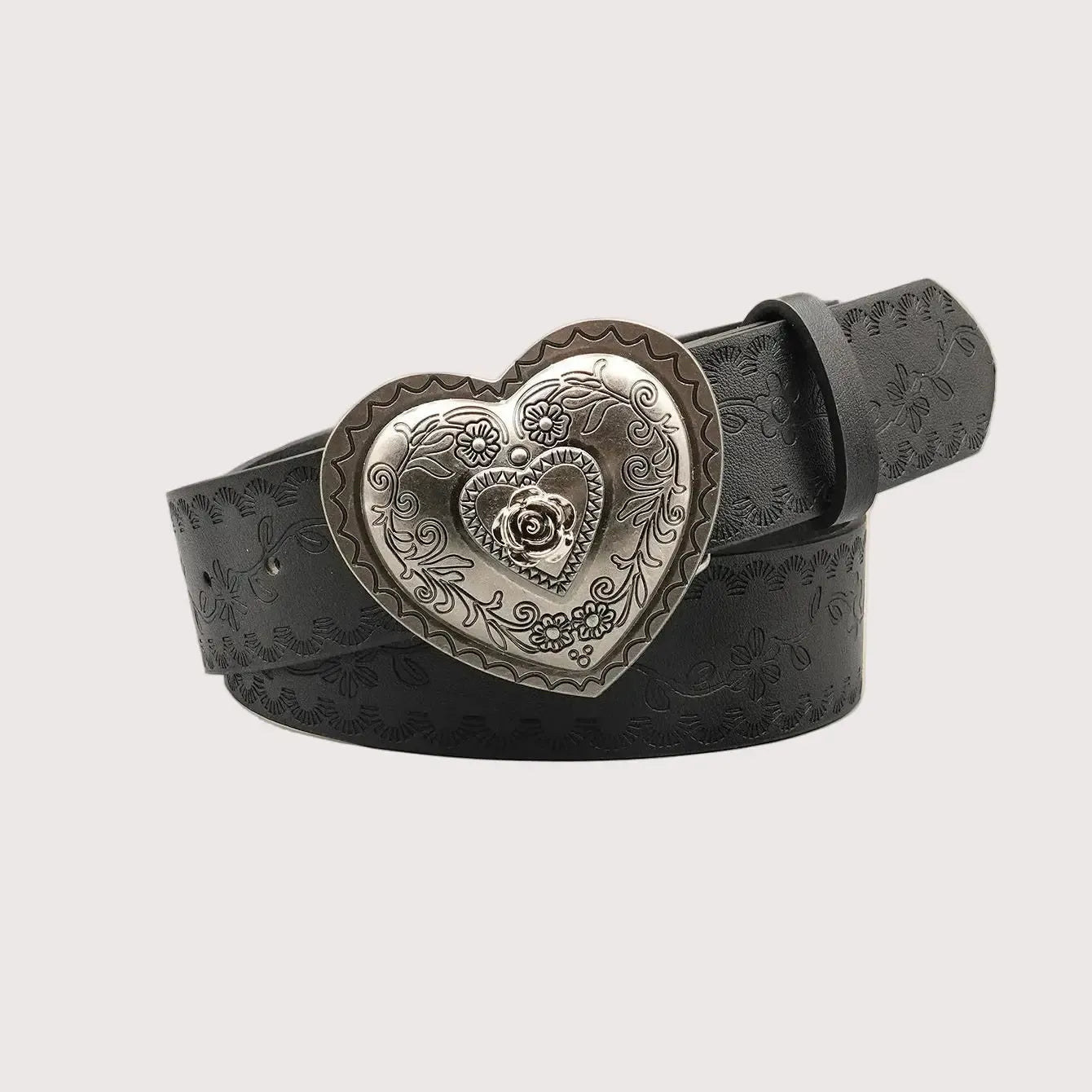 Ceinture western féminine – Forme cœur, parfaite avec robes et jeans