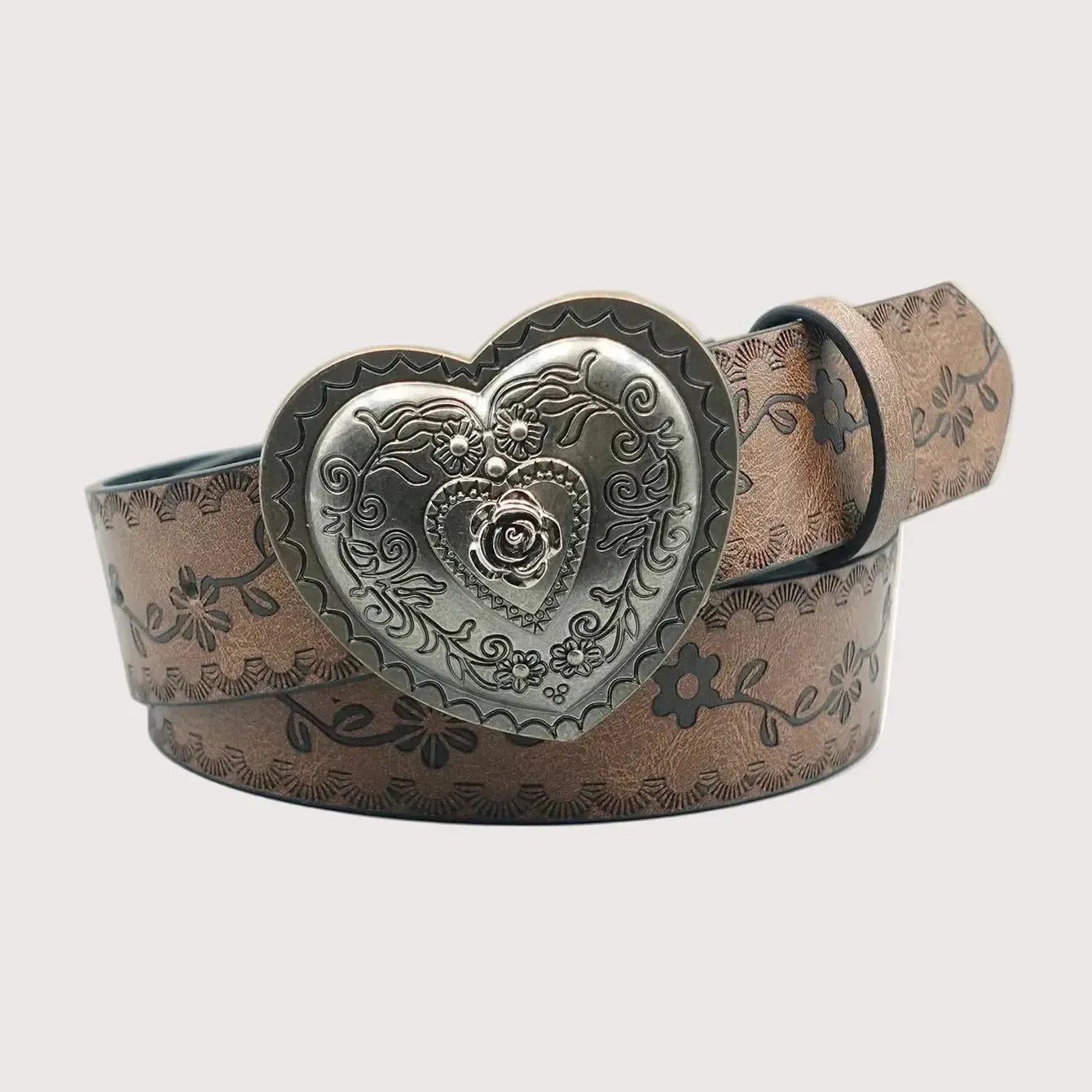 Ceinture western féminine – Forme cœur, parfaite avec robes et jeans