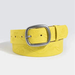 Ceinture western pour femme avec boucle ovale en argent antique - Vignette | Ceintelle