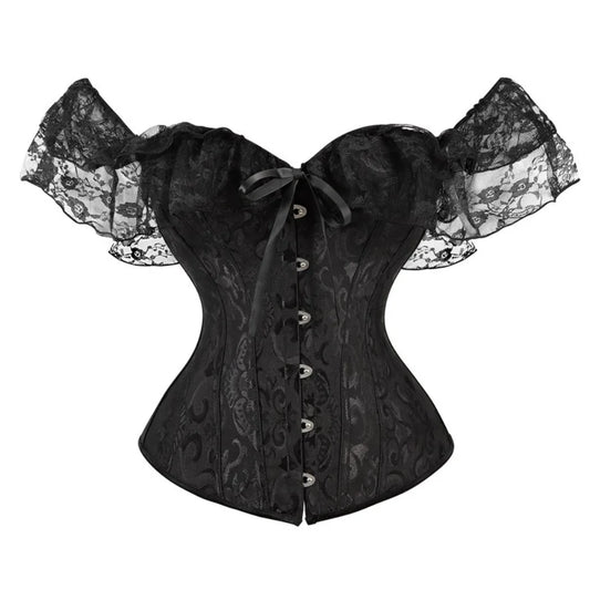 Ceinture Corset de Taille avec Manche pour Femme