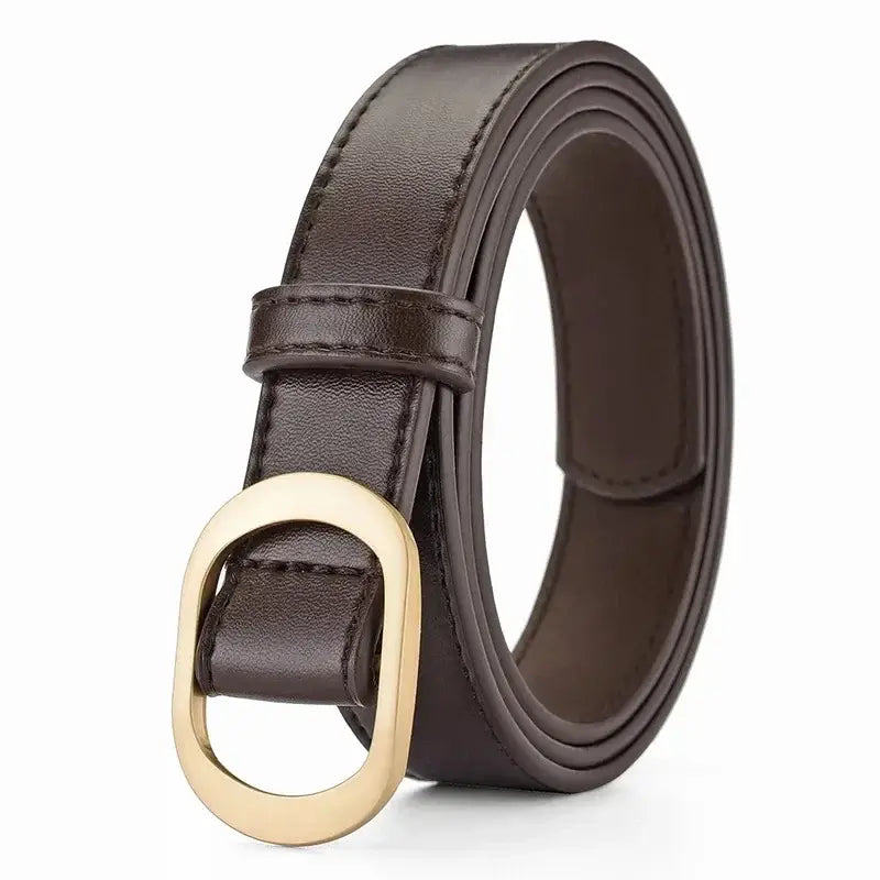 Ceinture en cuir élégante – Ajustement parfait sans trous visibles