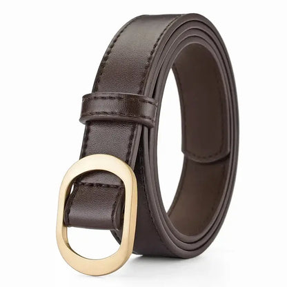 Ceinture en cuir élégante – Ajustement parfait sans trous visibles
