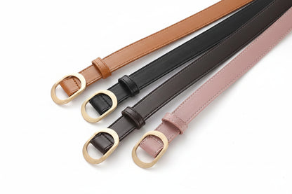 Ceinture en cuir élégante – Ajustement parfait sans trous visibles