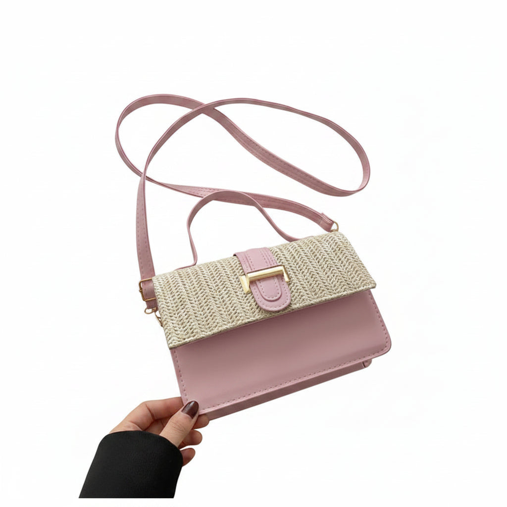 Sac à main color block style streetwear pour femme