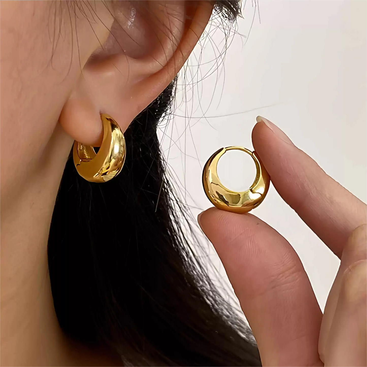 Boucles d’oreilles Nœud Vintage – Acier inoxydable
