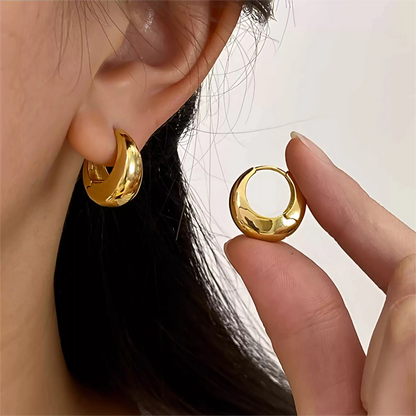 Boucles d’oreilles Nœud Vintage – Acier inoxydable