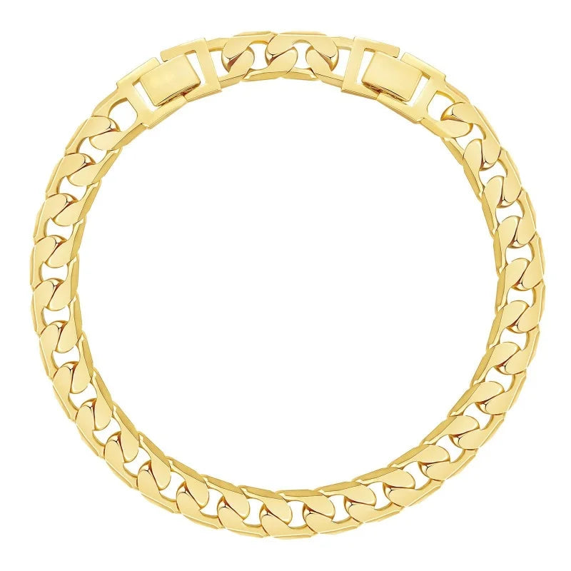 Chaîne de Cheville Dorée – Acier inoxydable plaqué or 18K