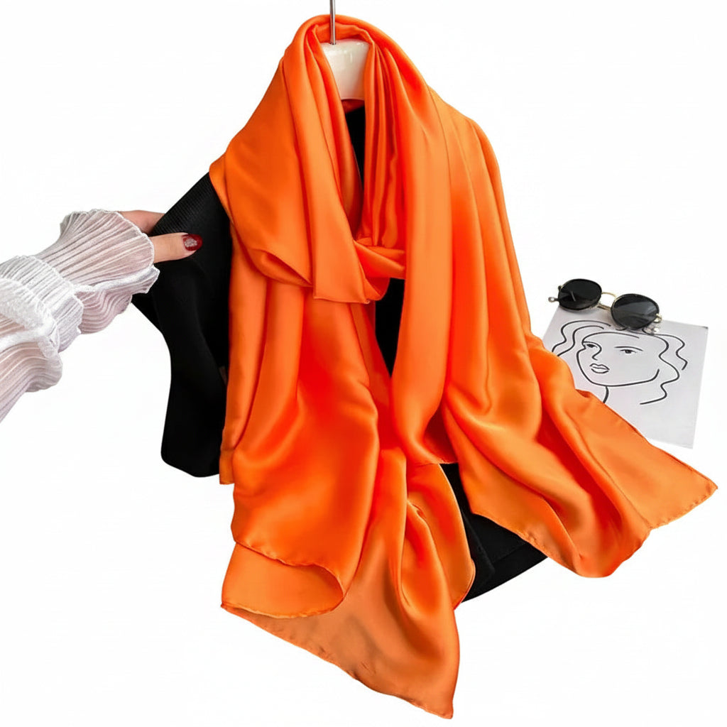 Écharpe Foulard 100% soie pour femme