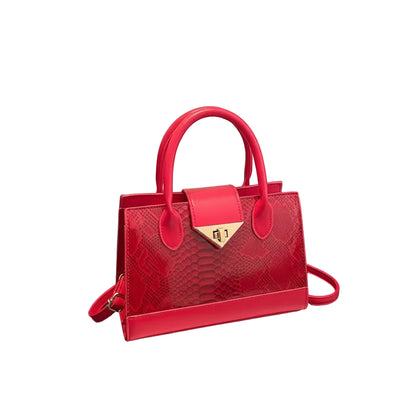 Sac à boucle de verrouillage élégant pour femme