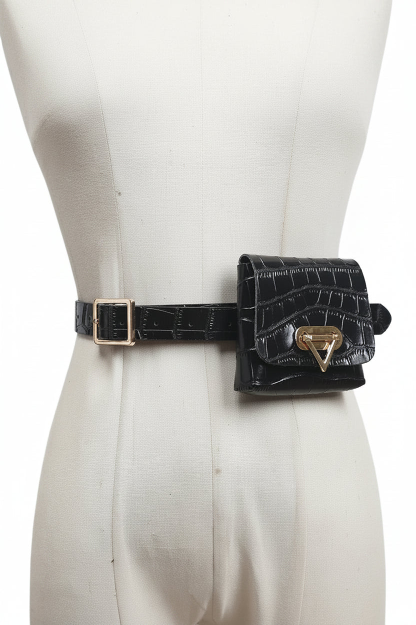 Ceinture à Poche Femme Style Coréen Chic