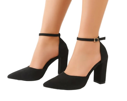Escarpins à bout pointu style coréen pour femme – Élégants et tendance