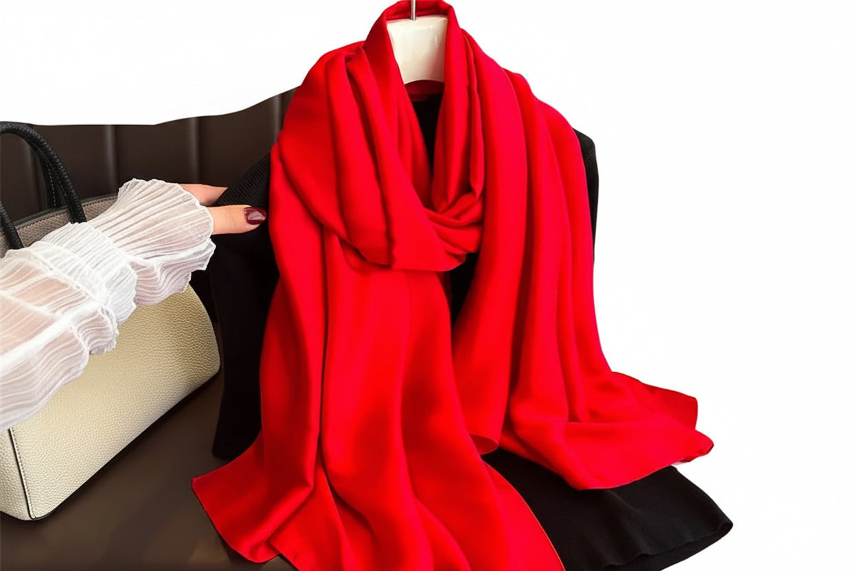 Écharpe Foulard 100% soie pour femme
