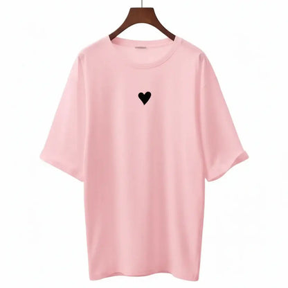 T-shirt Oversize Minimal – Basique Uni Femme