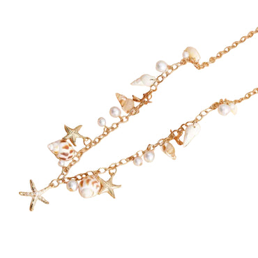 Chaîne de Taille Bohème Étoile de Mer – Bijou de Plage Élégant