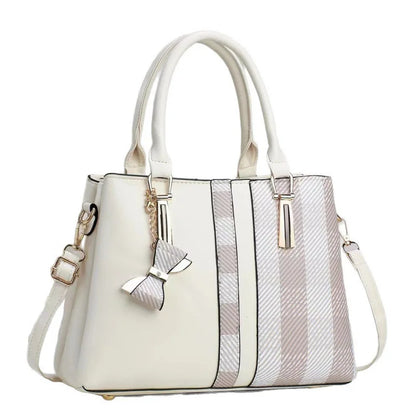 Léa – Sac à Main Grande Capacité Femme avec Nœud Papillon