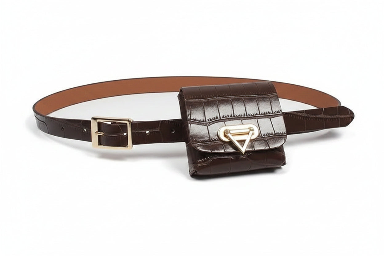 Ceinture à Poche Femme Style Coréen Chic