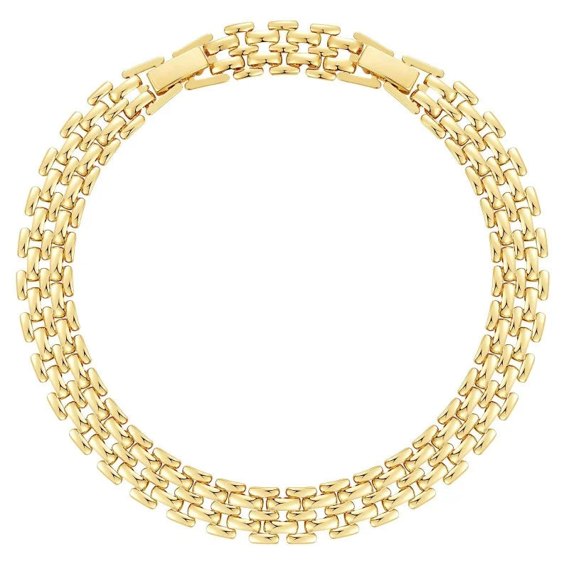 Chaîne de Cheville Dorée – Acier inoxydable plaqué or 18K