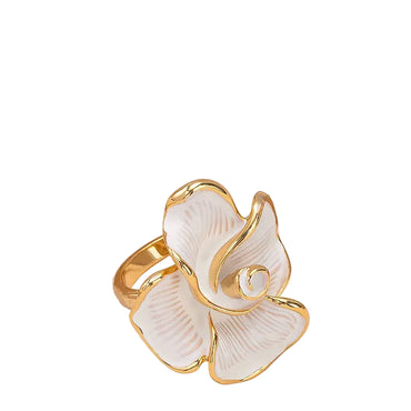Bague Rose Luxe – Ajustable & Élégance florale
