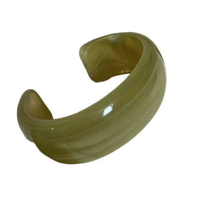 Bracelet Ondulé Bold – Résine épaisse pour femme