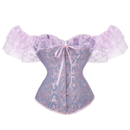 Ceinture Corset de Taille avec Manche pour Femme