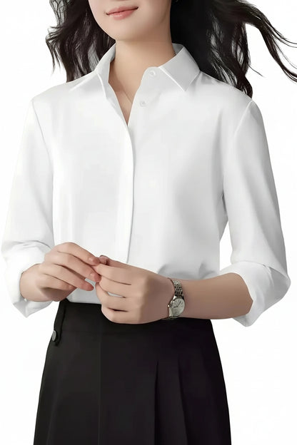 Luna Chic – Chemisier Longues Manches