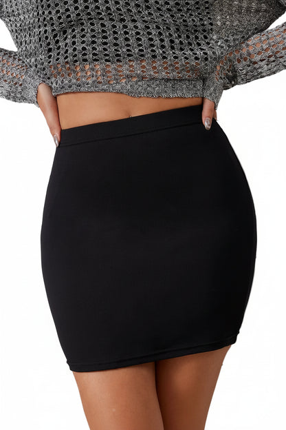 Mini jupe taille haute pour femme – Style sexy, chic et tendance