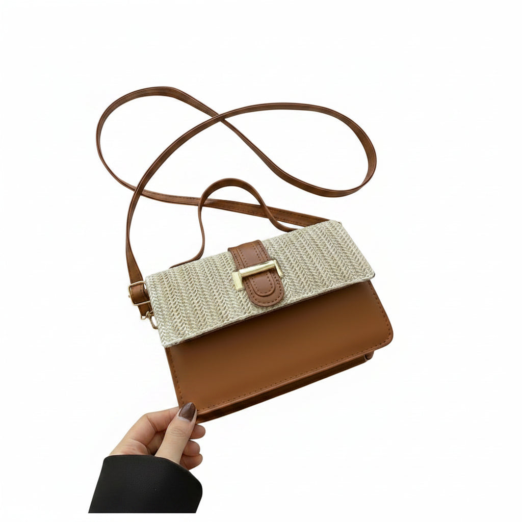 Sac à main color block style streetwear pour femme
