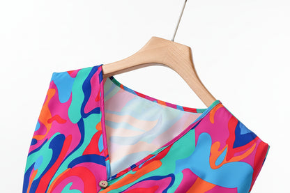 Robe Maxi décontractée, Style bohème, imprimé Floral