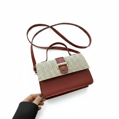 Sac à main color block style streetwear pour femme