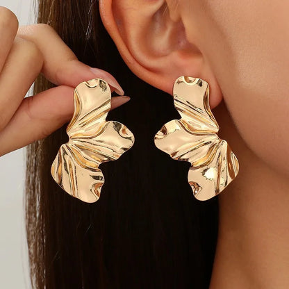 Boucles d’oreilles Nœud Vintage – Acier inoxydable