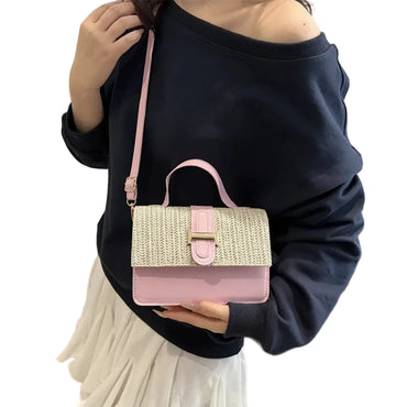Sac à main color block style streetwear pour femme