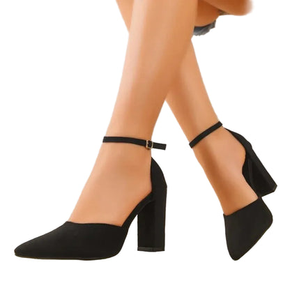 Escarpins à bout pointu style coréen pour femme – Élégants et tendance