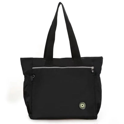 Grand Sac Cabas en Nylon Femme – Fourre-Tout Grande Capacité pour Shopping