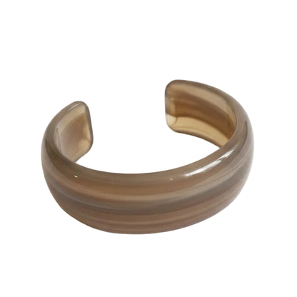 Bracelet Ondulé Bold – Résine épaisse pour femme