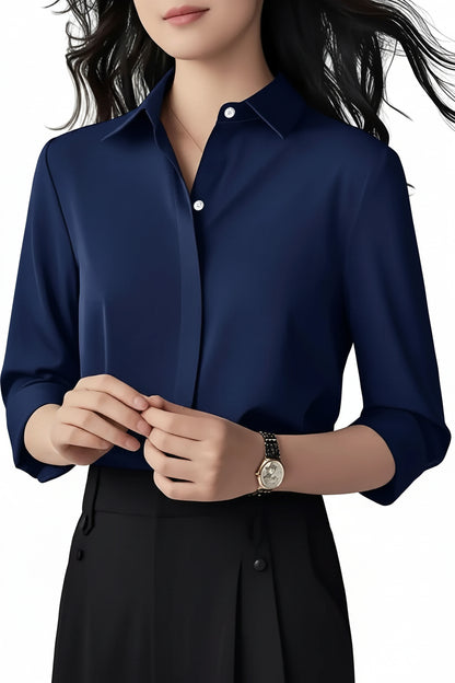 Luna Chic – Chemisier Longues Manches