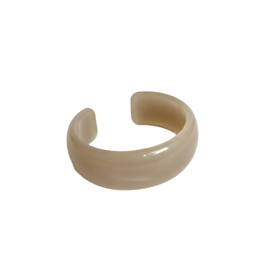 Bracelet Ondulé Bold – Résine épaisse pour femme