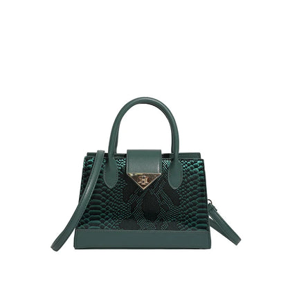 Sac à boucle de verrouillage élégant pour femme