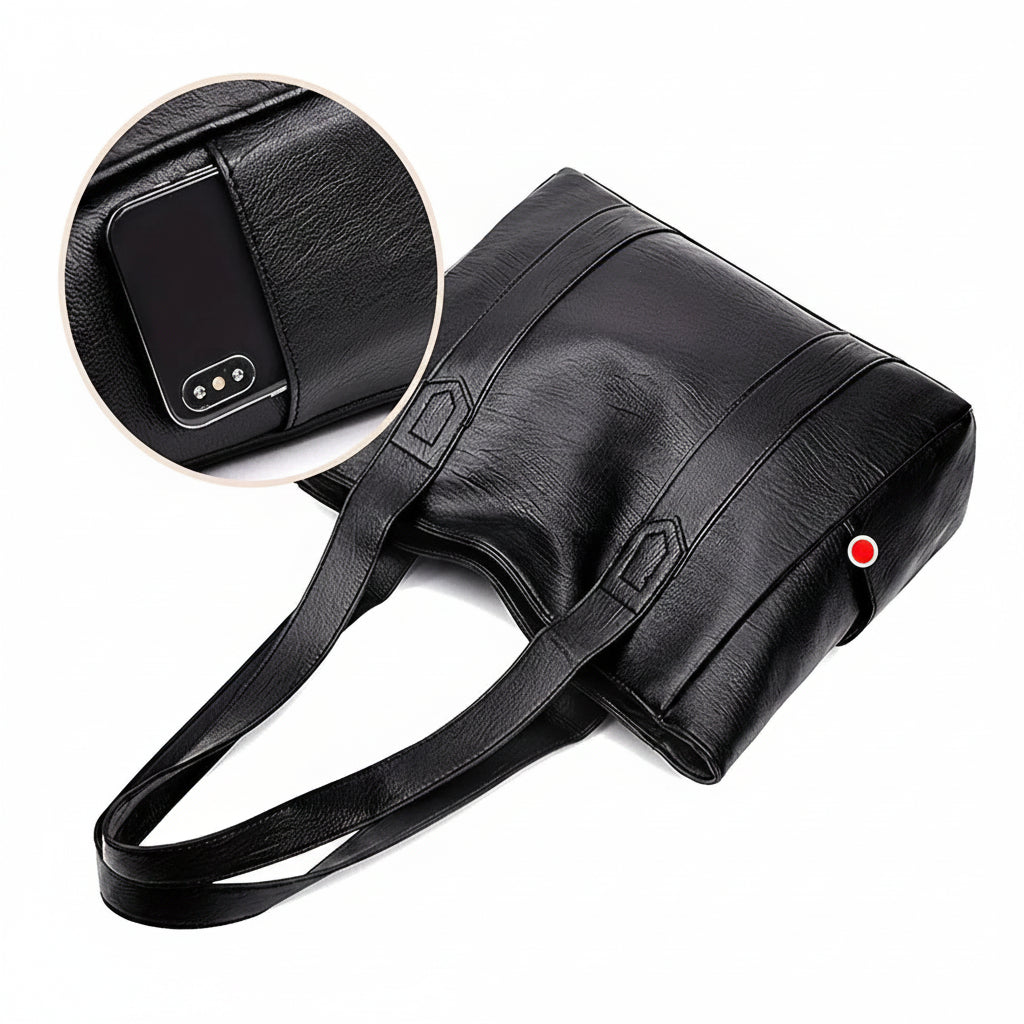 Louise – Sac cabas vintage grande contenance pour femme