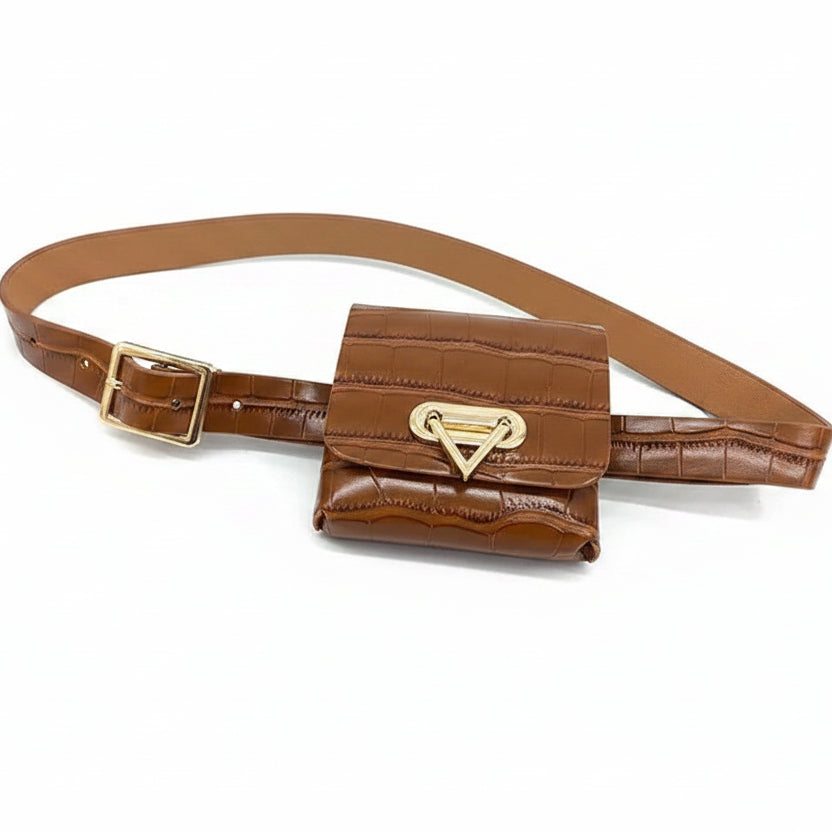 Ceinture à Poche Femme Style Coréen Chic