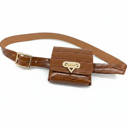 Ceinture à Poche Femme Style Coréen Chic