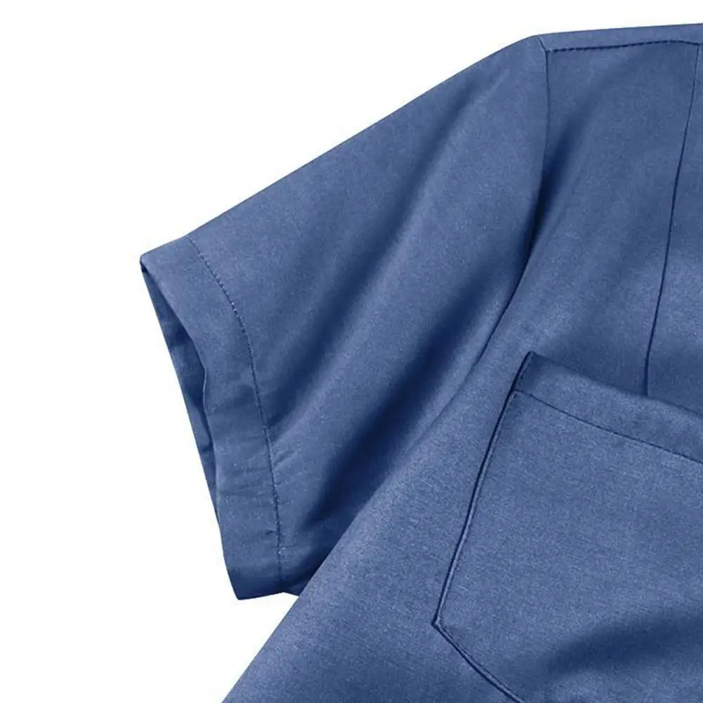 Robe en jean élégante pour femme avec ourlet à volants et poches plaquées